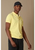 Resim Lufian Erkek Laon Spor Polo Yaka T-Shirt 627111040091 Sarı-Sarı 