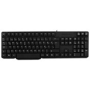 Resim Everest Siyah Kablolu Standart Klavye Q Türkçe Klavye 