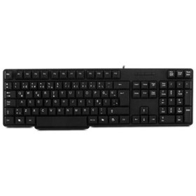 Resim Everest Siyah Kablolu Standart Klavye Q Türkçe Klavye 