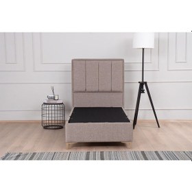 Resim Kilim Mobilya Gold Therapy Sandıklı Baza Ve Başlık Seti Kahverengi ( Yatak Dahil Değildir ) 090x190 Kahverengi 