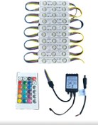 Resim EKT RGB KUMANDALI MODÜL LED 10LU SET 