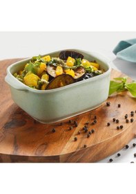 Resim Kütahya Porselen Tavola 2 Li Fırın Kabı-yeşil Yeşil 