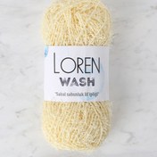 Resim Loren Wash Açık Sarı El Örgü İpi - R083 - 34037 