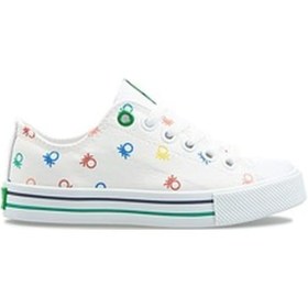 Resim Benetton® | Bn-30186 - 3394 Beyaz - Çocuk Spor Ayakkabı 