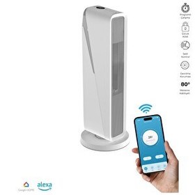 Resim Xenon Smart Akıllı Fanlı Isıtıcı İç Mekan Wi-Fi Isıtma Cihazı Ultra Sessiz Ptc Seramik Space Heater (2000W) X7440 