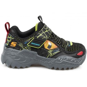 Resim Skechers SKECH-O-SAURUS Büyük Erkek Çocuk Siyah Spor Ayakkabı - 402235L BKLM 