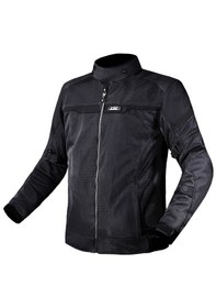Resim Ls2 Riva Siyah Motosiklet Montu 