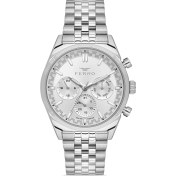 Resim Ferro FM11647AWT-A Quartz Çelik Gri 43 mm Erkek Kol Saati 
