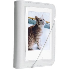 Resim Fujifilm Instax Mini 12 Fotoğraf Makinesi + 10'lu Film Mini Albüm + Şeffaf Kılıf Seti Beyaz 