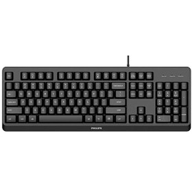 Resim Philips SPK6207BLB Kablolu Klavye Siyah 