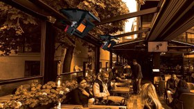 Resim Gufo Gt-4 Seramik Radyant Isıtıcı 8 kW (Tek Kademe) 