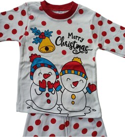 Resim Ataser Noel Yılbaşı Ikılı Takım Pijama Takımı 