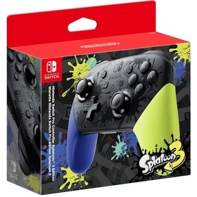 Resim Nintendo Switch Pro Controller Splatoon 3 Edition 