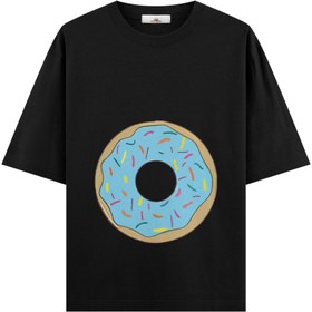Resim Donut Boy - Hamile Oversize Tshirt - Mor / S / Oversize 