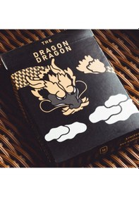 Resim King Star The Dragon Black Premium Oyun Kağıdı Limited Edition Koleksiyonluk İskambil Kartları 