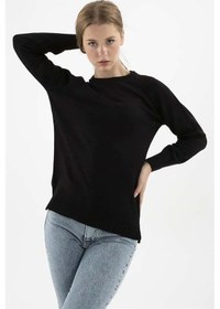 Resim Fashion Friends Kadın Bisiklet Yaka Kazak K0242k1 Siyah 