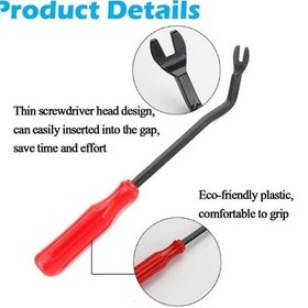 Resim Novahub Araba İç Aksesuar Seti - Sökme Klipsi + Saklama Çantası, Döşeme Kama, Perçin Pensesi & Bağlantılar K 