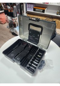 Resim Hector Santitizer Box - Berber Aletleri Dezenfektan Kutusu Ve Organizer 