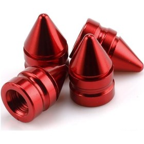 Resim Springsun 4 Adet Evrensel Alüminyum Supap Kapağı - Dayanıklı, Paslanmaz Ve Dekoratif Araç Aksesuarı 