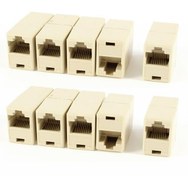 Resim electroon Cat5-Cat6-RJ45 8P8C Dişi-Dişi - 50Adet 