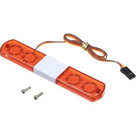 Resim Yucama Led Polis Işıkları Wpl D12 Drift Araba Off-road Araba İçin Rc Araba Lambası Değiştirme - Kırmızı 