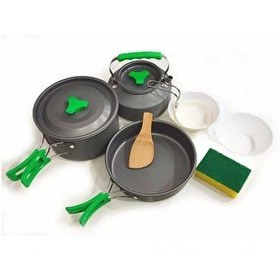 Resim Orcamp 3'lü Tencere Seti [Kampçı Mutfak Seti] 