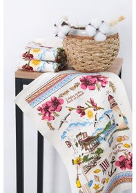 Resim En Güzel Mutfak Havlusu Modeli 3'lü Sunset 