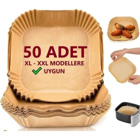 Resim Hype Store Orret Home Aırfrey Pişirme Kağıdı,xl,xxl Aırfreyler Için Parşömen Kağıdı,sıvıya ve Yağa Dayanıklı Sı 