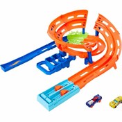 Resim Hot Wheels İkili Yarış ve Akrobasi Pisti HTK17 