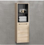 Resim Denko Latte 35 Cm Mdf Sonoma Banyo Boy Dolabı Çok Renkli 