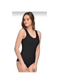 Resim Tutku Kadın 12"li Kalın Askılı Pamuklu Likralı Kancalı Çıtçıtlı Body Zıbın 0149 001 