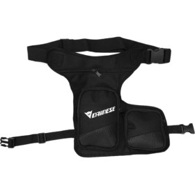 Resim Dainese 3 Cepli Bel-Bacak Motosiklet Çantası - Ayarlanabilir Askı, Dayanıklı Kumaş, Çok Gözlü Tasarım, Her Mevsim Kullanıma Uygun 