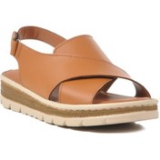 Resim Ayakmod 492129 Z Taba Kadın Sandalet Taba 