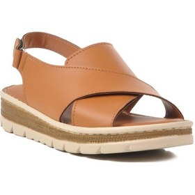 Resim Ayakmod 492129 Z Taba Kadın Sandalet Taba 