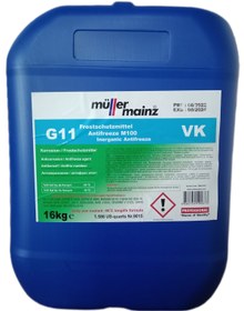 Resim Müller Mainz Antifriz G11 Mavi Inorganik Super Konsantre Vk Antifiriz 16kg Üretim Yılı:2025 91223 