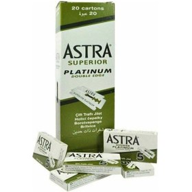 Resim Astra Platinium Tıraş Jileti 5 x 20 Adet 