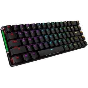 Resim Asus ROG Falchion Cherry MX Red Switch Türkçe RGB Mekanik Kablosuz Mini Gaming Klavye 