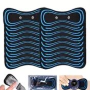 Resim Tokalı Tip 15*6.5cm Mini Sırt Masaj Stickeri Servikal Omurga Masaj Stickeri Gezegen Elektrot Ped Ana Bilgisayar Olmadan 