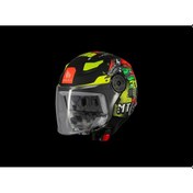 Resim Mt Helmets Mt Çocuk Lıte Dino A1 Motosiklet Kaskı Siyah 
