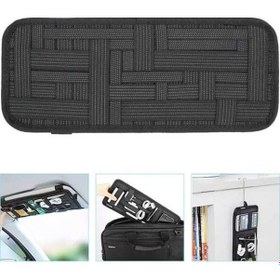 Resim Pazly Cbtx Muelastic Çok Fonksiyonlu Araba Klipsi Güneşlik Araba Saklama Çantası Siyah 