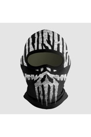 Resim AEGIS Kış Için Motorcu Ve Kuryeler Için Outdoor Polar Rüzgar Ve Antialerjik Desenli Motorcu Maskesi 