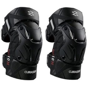 Resim Jokmae Gece Sürüşünde Üstün Koruma: 3d Yansıtıcı Motosiklet Dizlik Takımı, Ayarlanabilir Bant, Şok Emici Köpük K01-3 Siyah-siyah Diğer 