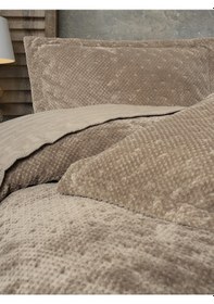 Resim Cotton Box Softnest Çift Kişilik Yatak Örtüsü Boleta Bej Bej 
