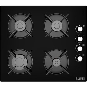 Resim Alveus GLS 640 - Bindesit Siyah Ankastre Set 