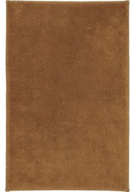 Resim Banyo Paspası Taba Renk 50x80 cm MeridyenDukkan Pamuk-Kaymaz Taba Kahverengi 