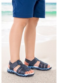 Resim Kiko Kids Erkek Çocuk Sandalet Arz 2358 Lacivert 