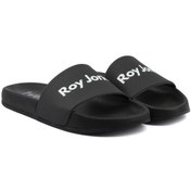 Resim Roy Jones Summery Slide Rahat Yazlık Erkek Terlik-siyah Siyah 