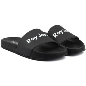 Resim Roy Jones Summery Slide Rahat Yazlık Erkek Terlik-siyah Siyah 