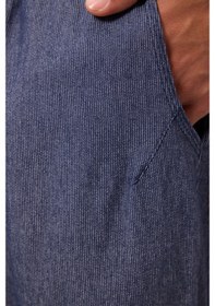 Resim Tommylife Kot Lacivert Standart Fit Dokuma Hafif Esnek Chino Erkek Pantolon - 82177 Lacivert 