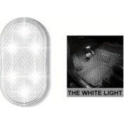 Resim Hightower 7 Renkli Led Araç Iç Aydınlatma - Dokunmatik, Usb Şarjlı, 36v Güvenli, Beyaz 1 Adet 